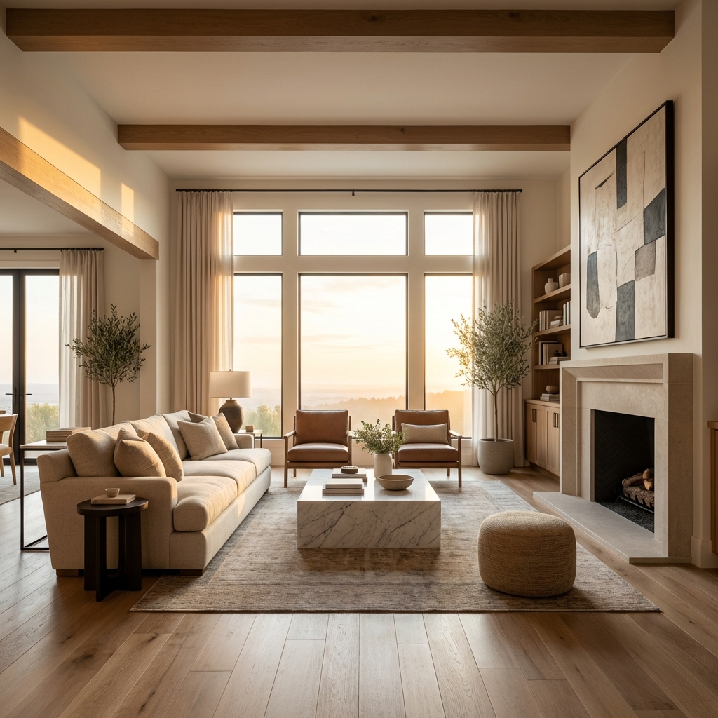 Modern living room interior