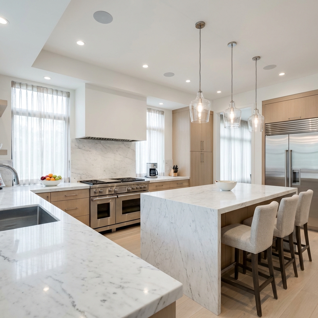 Modern kitchen interior